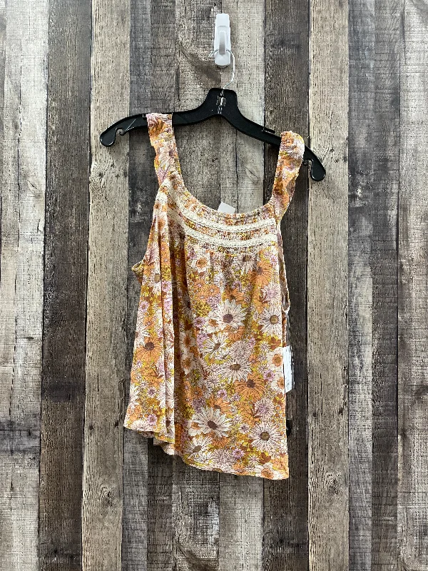 Top Sleeveless By So In Floral Print, Size: Xl