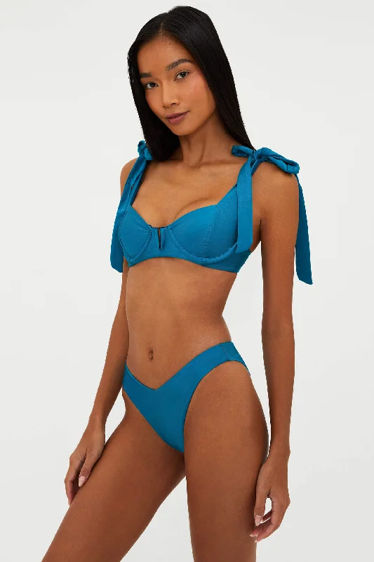 Vanessa Bottom Midnight Teal