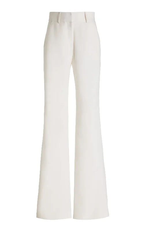 Allanon Sequin Pant in Ivory Virgin Wool