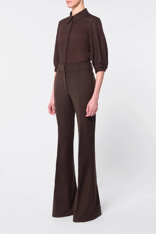 Rhein Pant in Chocolate Sportswear Wool